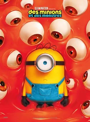 Affiche Des Minions et des monstres