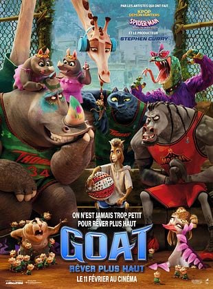 Affiche Goat – rêver plus haut