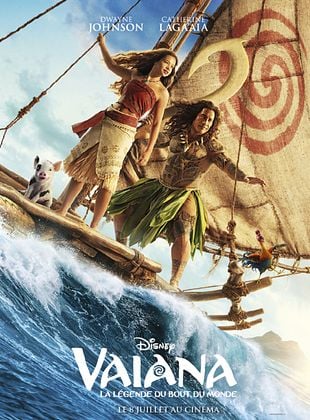 Affiche du film Vaiana, la légende du bout du monde